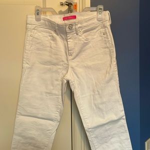 Lilly Pulitzer white denim jean